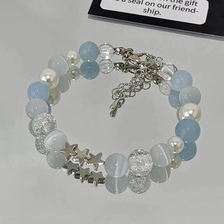 Korean Flower Fox Bracelets